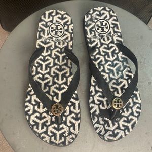 Tory Burch rubber flip flops